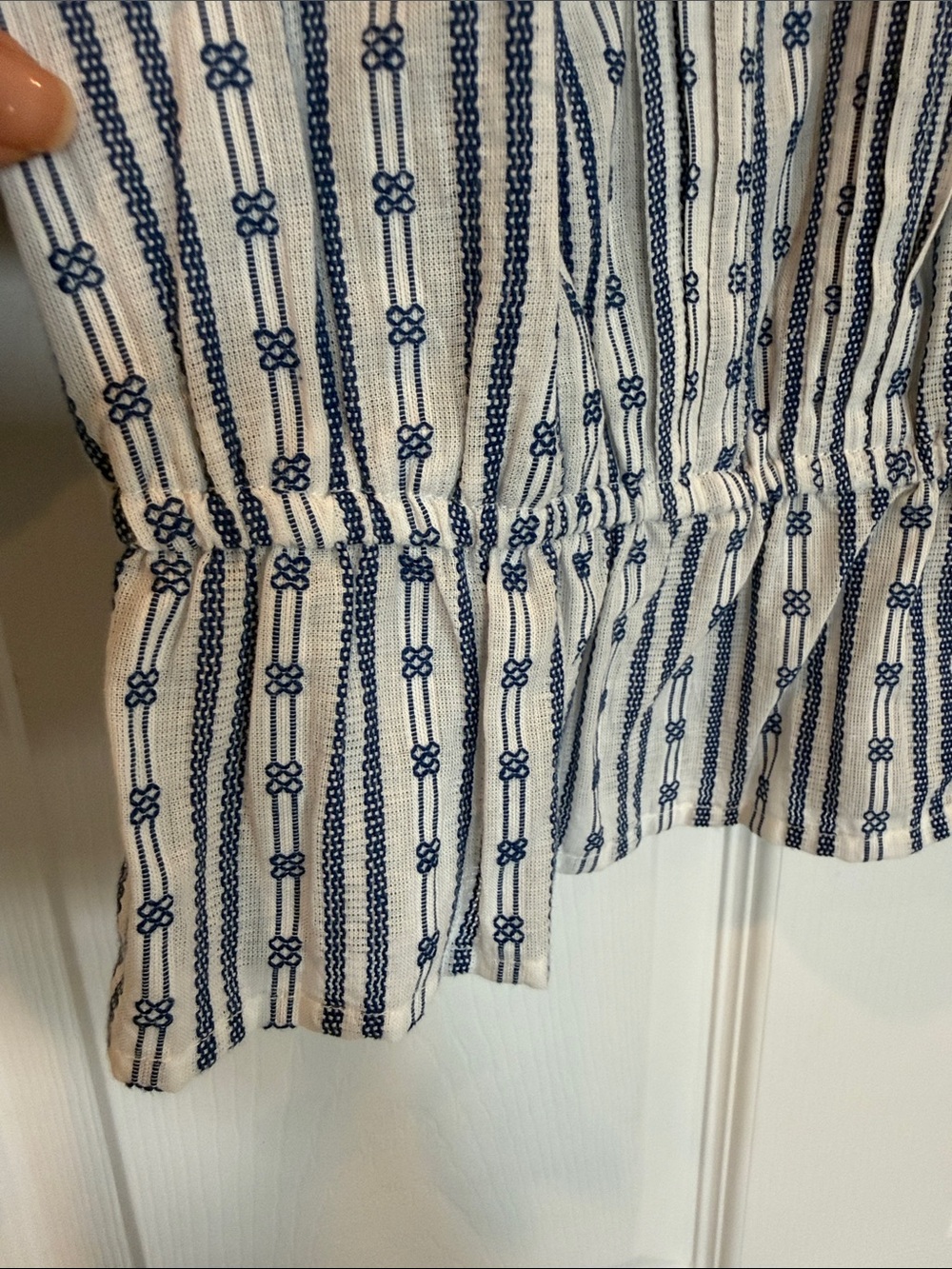 Sam Edelman Boden Peplum Top, Size Small - Picture 6 of 7
